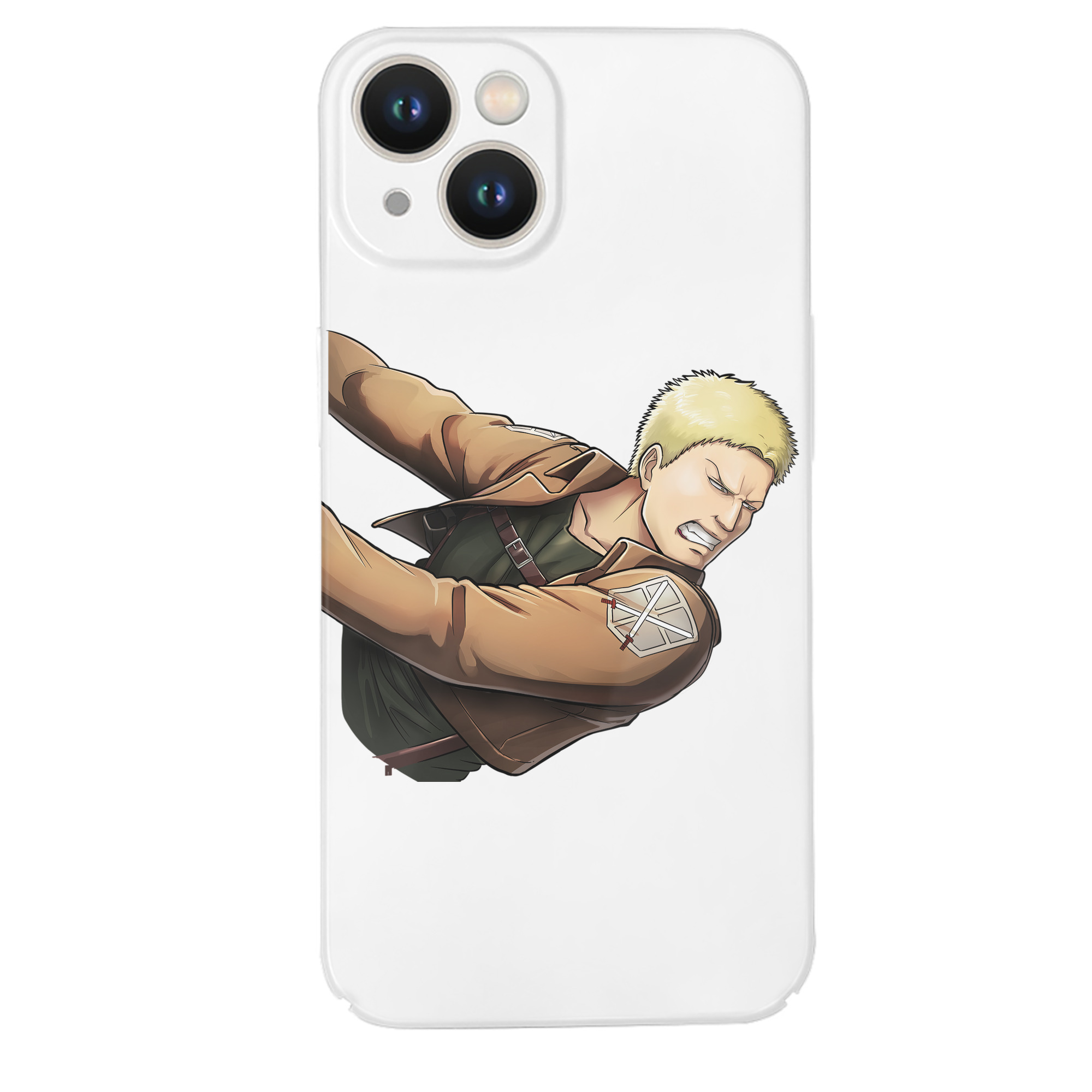 （画像用） 進撃の巨人 ライナー・ブラウン Attack on Titan Reiner Braun 【iPhone 14シリーズ対応】ハードケース